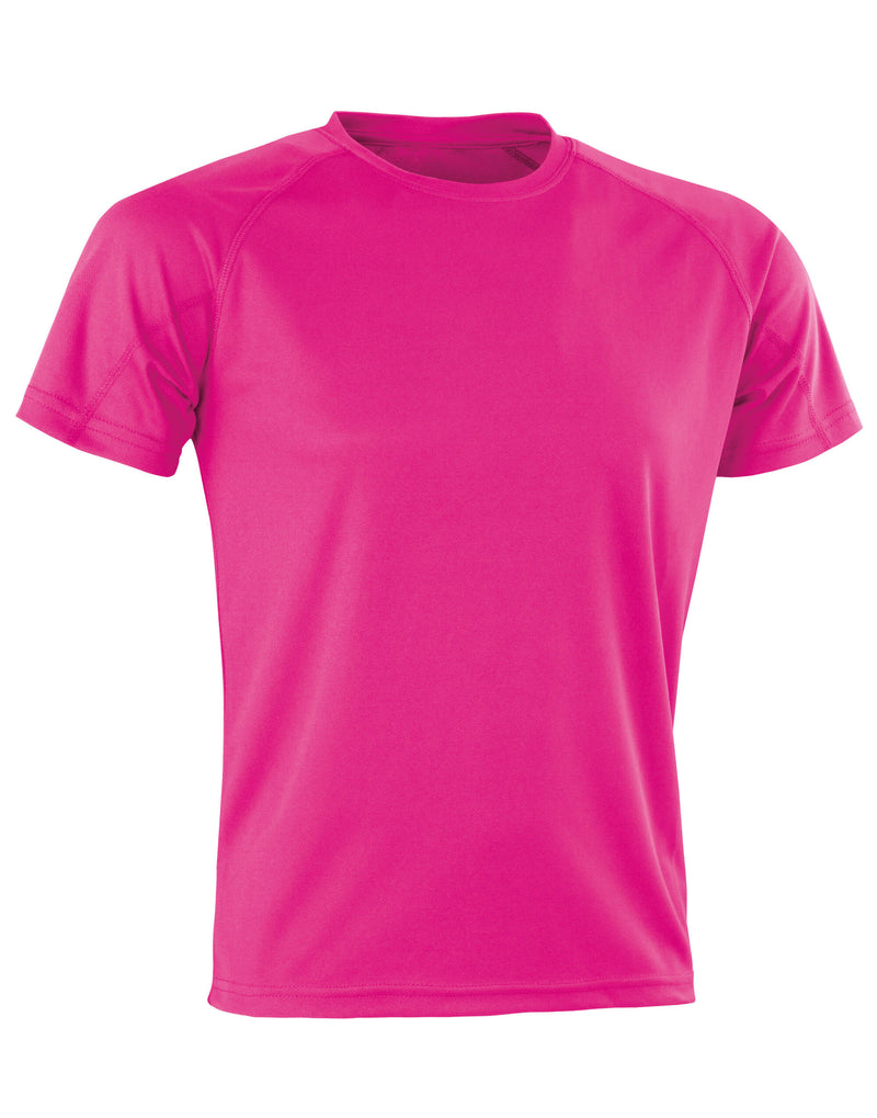 Spiro Impact Aircool Tee - Super Pink