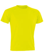 Spiro Impact Aircool Tee - Fluro Yellow