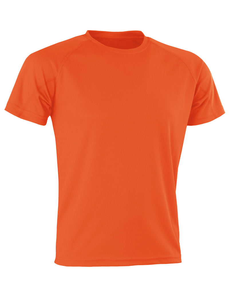 Spiro Impact Aircool Tee - Orange