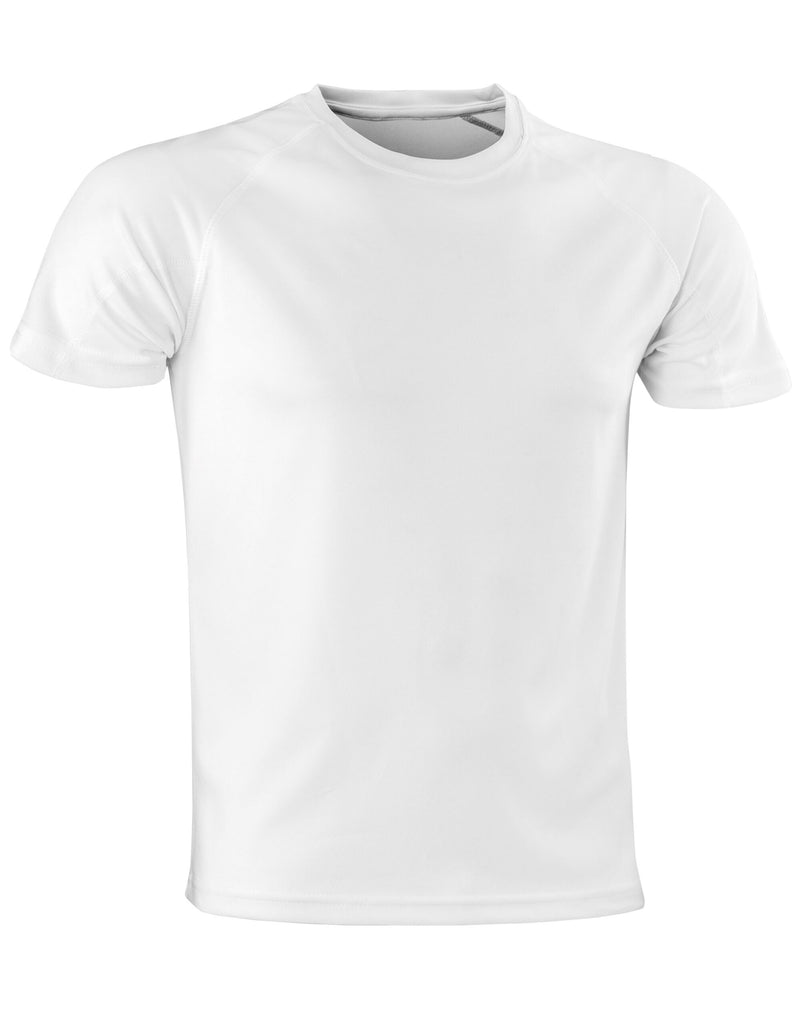 Spiro Impact Aircool Tee - White
