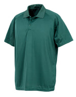 Spiro Impact Performance Air Cool Polo - Bottle Green