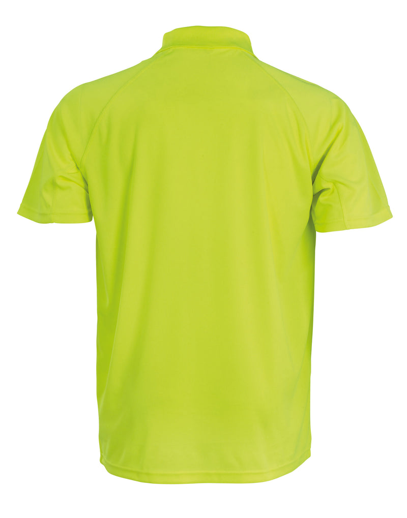 Spiro Impact Performance Air Cool Polo - Flo Yellow