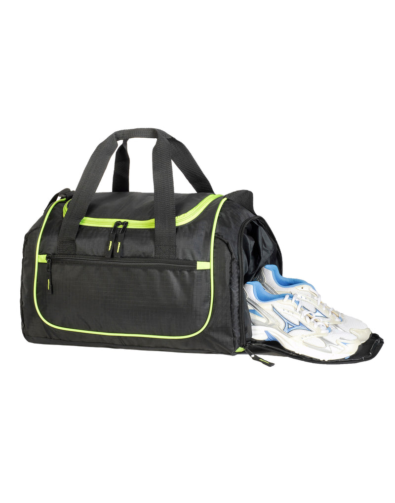 Shugon Piraeus Holdall - Black/Lime Green