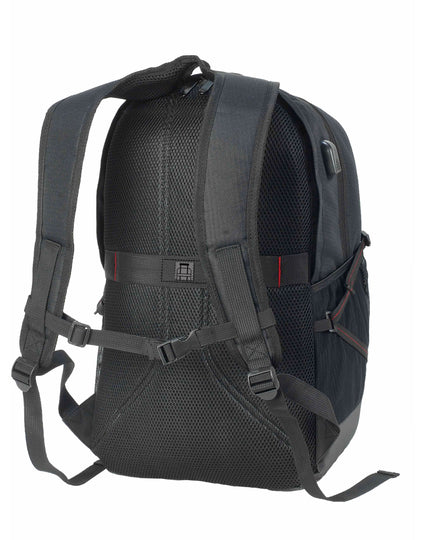 Shugon Leipzig Laptop Backpack - Black/Black