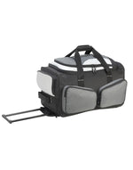Shugon Detroit Large Rolling Travel Bag - Dark Grey/Black/Off White