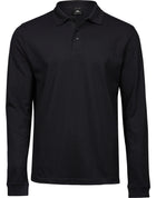 Tee Jays Men's Luxury Long Sleeve Stretch Polo