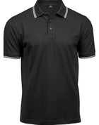 Tee Jays Men's Luxury Stripe Stretch Polo