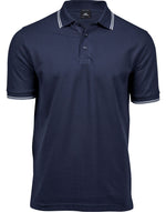 Tee Jays Men's Luxury Stripe Stretch Polo - thumbnail 8