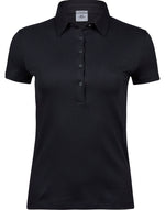 Tee Jays Ladies' Pima Cotton Polo - thumbnail 2