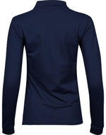 Tee Jays Ladies' Luxury Long Sleeve Stretch Polo - thumbnail 4