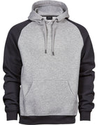 Tee Jays Men's Two-Tone Hooded Sweatshirt