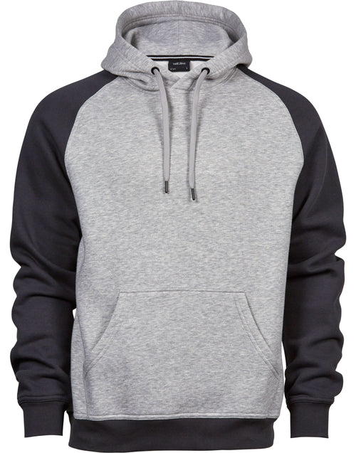 Tee Jays Men's Two-Tone Hooded Sweatshirt