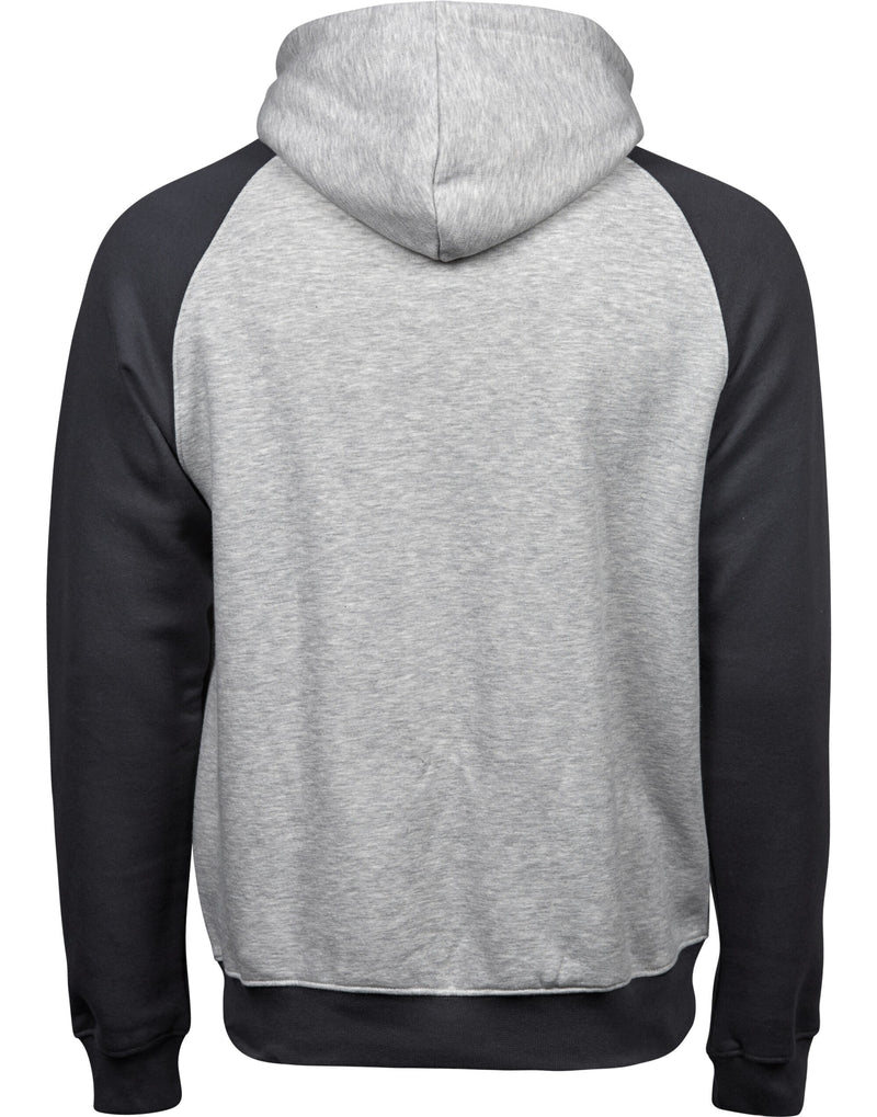 Tee Jays Men's Two-Tone Hooded Sweatshirt