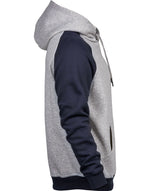 Tee Jays Men's Two-Tone Hooded Sweatshirt - thumbnail 7