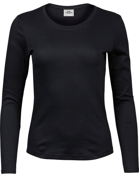 Tee Jays Ladies' Long Sleeve Interlock Tee