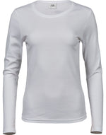 Tee Jays Ladies' Long Sleeve Interlock Tee - thumbnail 7