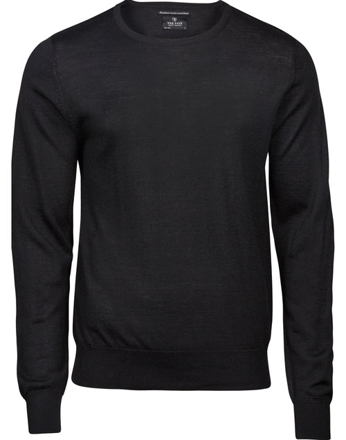 Tee Jays Men's Crew Neck Knitted Sweater