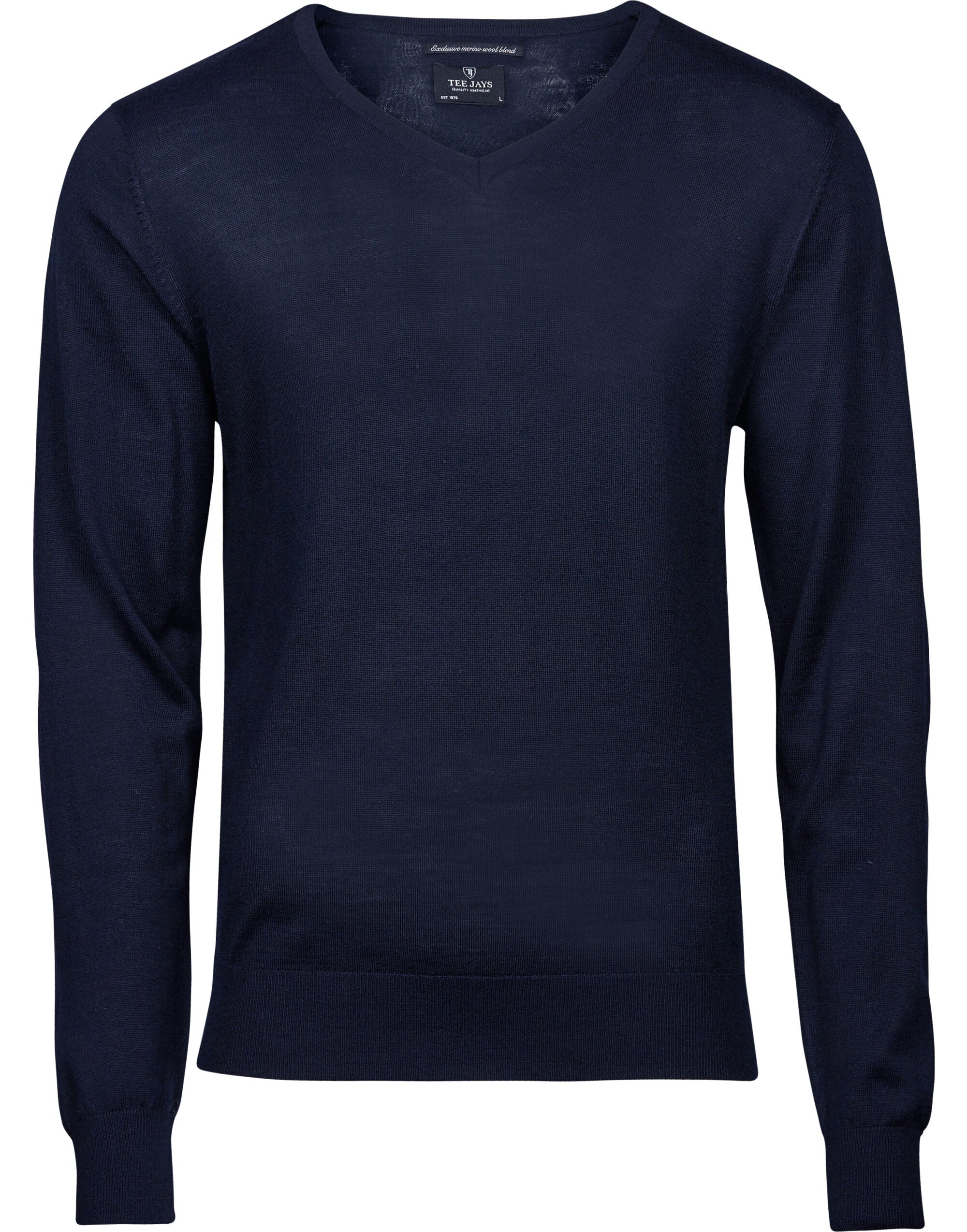 Tee Jays Men's V Neck Knitted Sweater