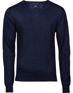 Tee Jays Men's V Neck Knitted Sweater - thumbnail 7