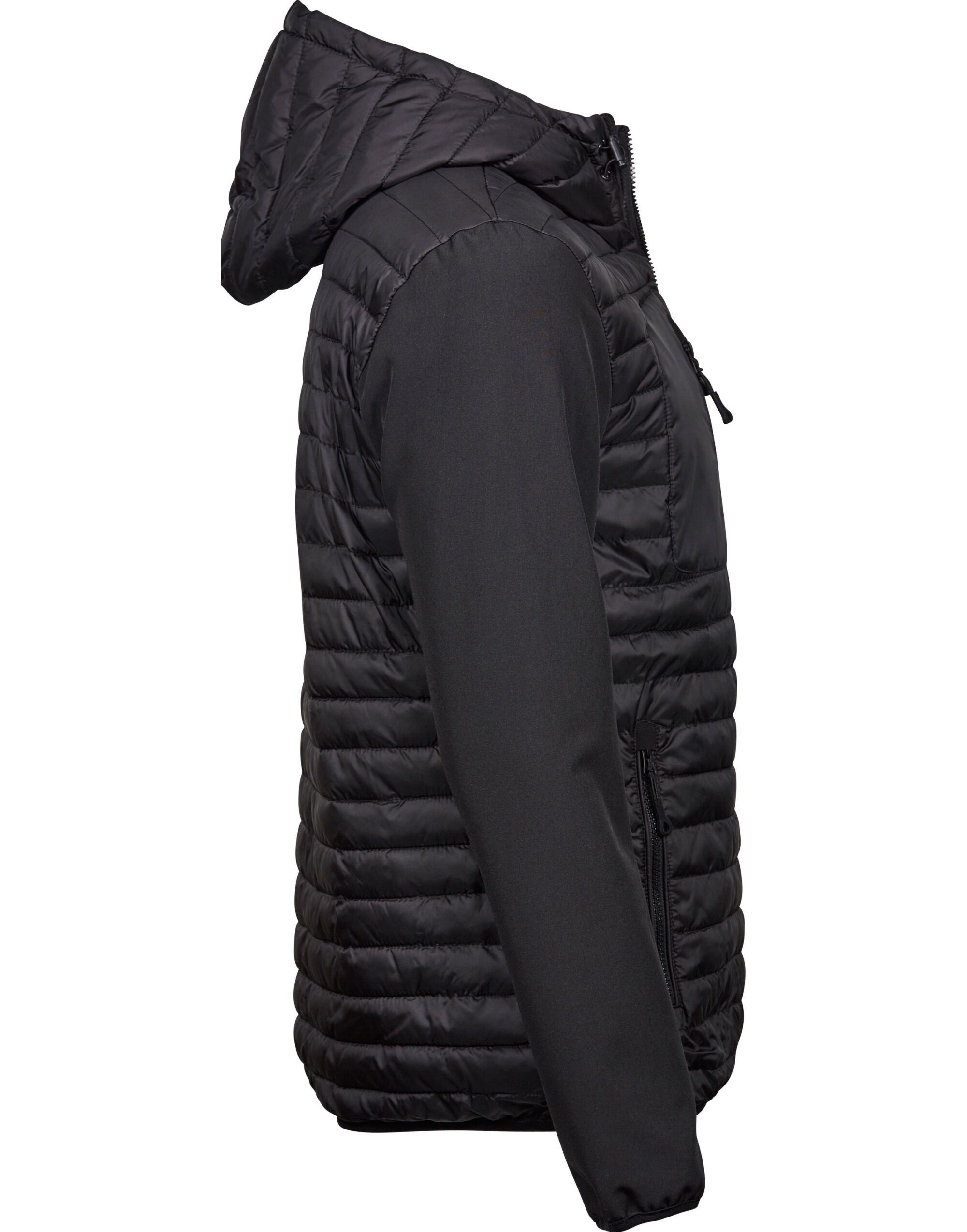 Tee Jays Men's Hooded Crossover Jacket