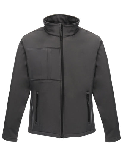 Regatta Professional TRA688 Octagon Ii Men'S 3-Layer Membrane Softshell - Seal Grey/Black