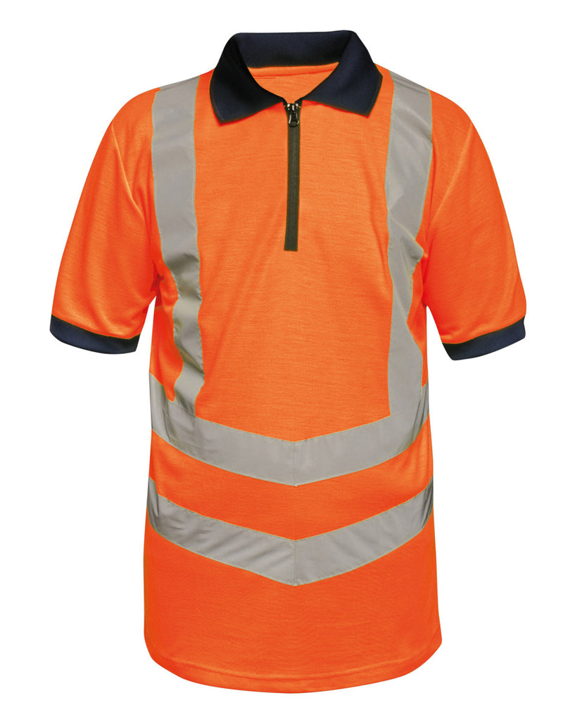 Regatta High Visibility Pro Two Tone Wicking Polo Shirt
