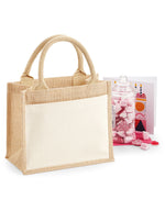 Westford Mill Cotton Pocket Jute Gift Bag - thumbnail 2