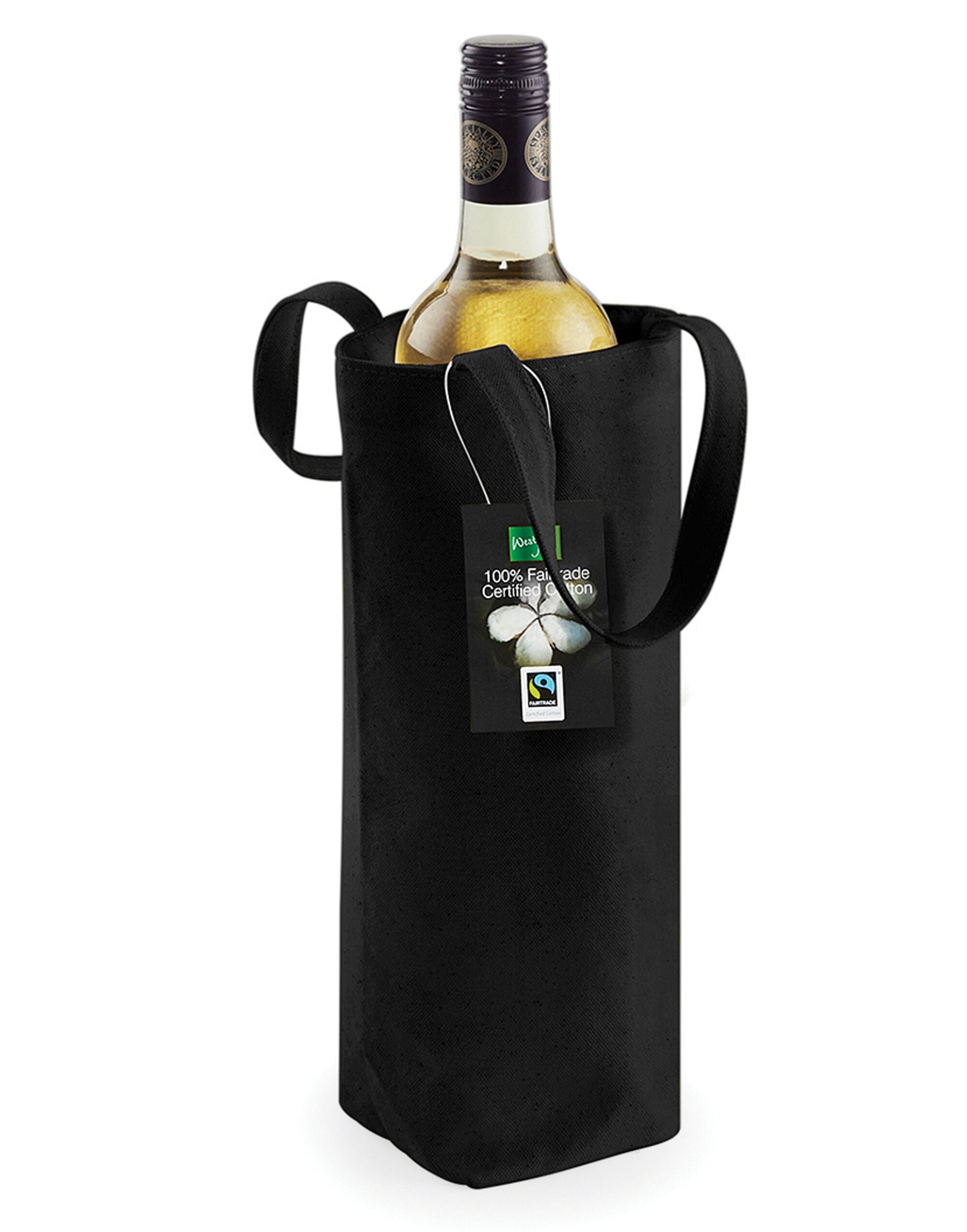 Westford Mill Fairtrade Cotton Bottle Bag
