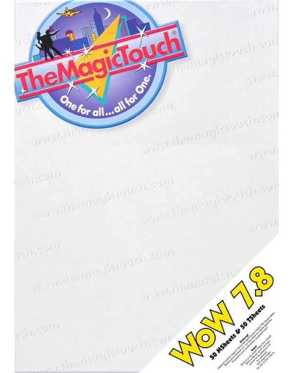 The Magic Touch Wow 7.8 Transfer Paper A4 - White