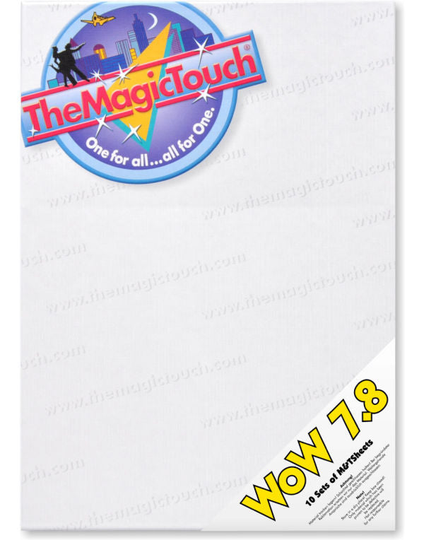 The Magic Touch Wow 7.8 A4 Transfer Paper Sample Pack (Pack 10)