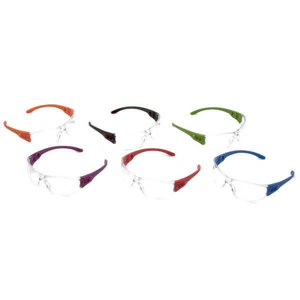 Supertouch Pyramex Trulock safety glasses with a sealed gasket design.