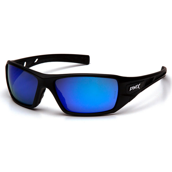 Supertouch Pyramex Velar safety glasses fitted with amber lenses.