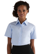 Russell Ladies Short Sleeve Tailored Oxford Shirt - thumbnail 5