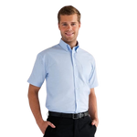 Russell Mens Short Sleeve Oxford Shirt - thumbnail 2