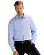 Russell Mens Long Sleeve Herringbone Shirt - thumbnail 2
