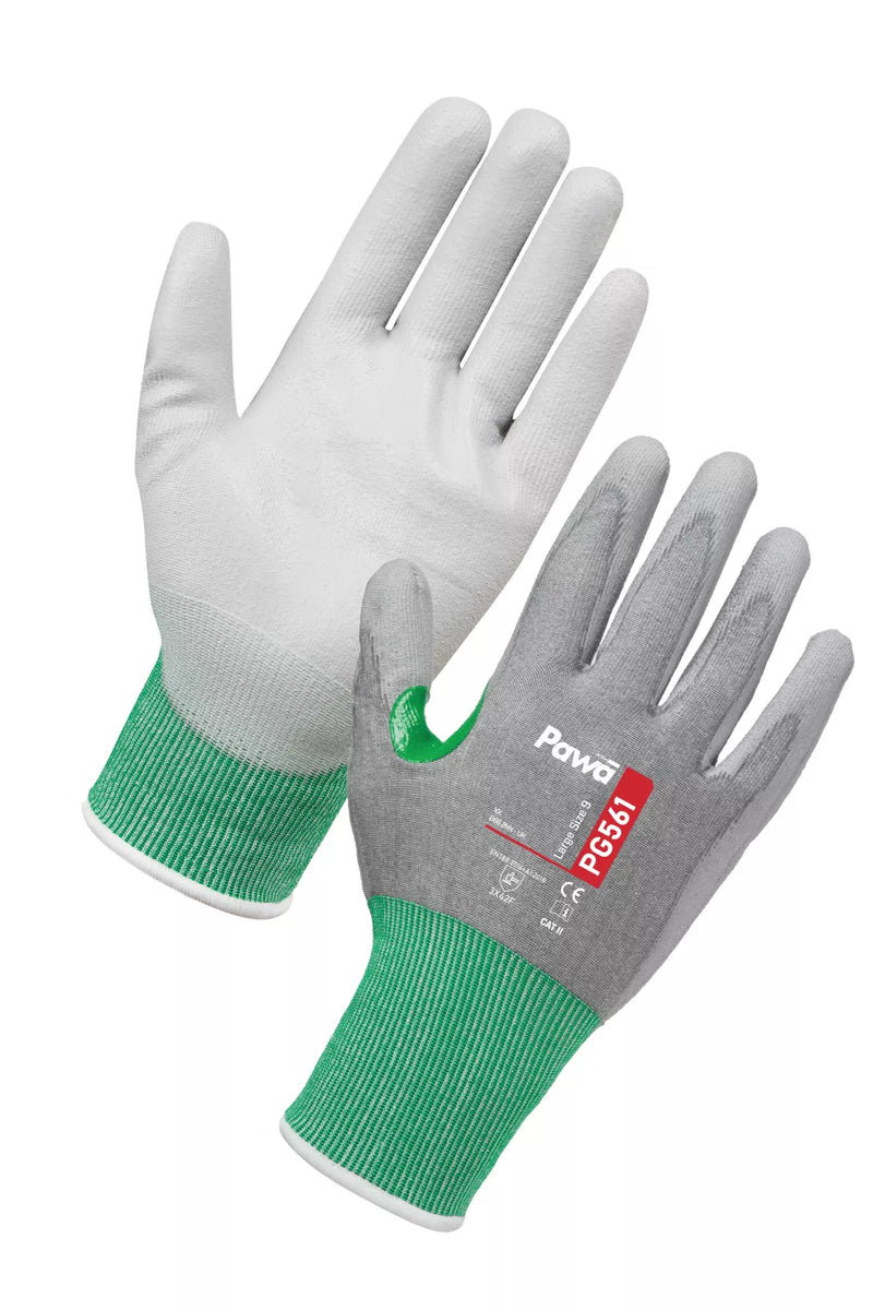 Supertouch Pawa PG561 Cut F Cut-Resistant PU Gloves