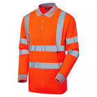 Supertouch HV Long Sleeve Polo Shirt BirdEye Std Tape