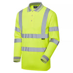 Supertouch HV Long Sleeve Polo Shirt BirdEye Std Tape