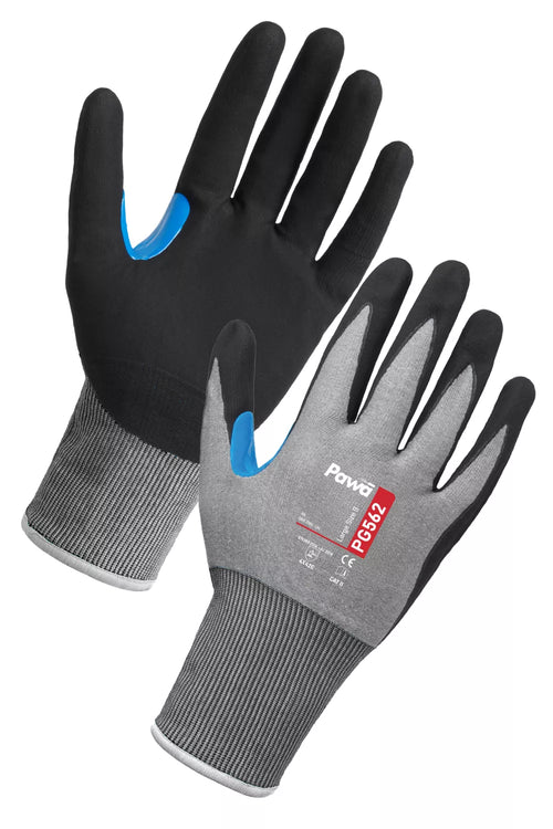 Supertouch Pawa PG562 Cut E Cut-Resistant Nitrile Gloves