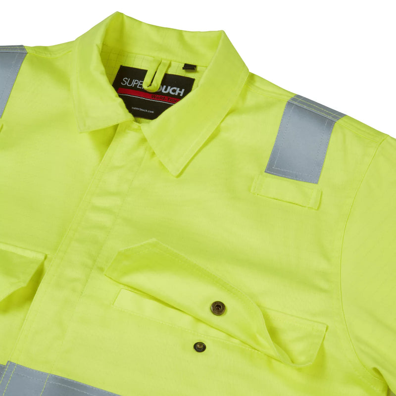 Supertouch Weld-Tex FR Hi-Vis Anti-Static Coverall