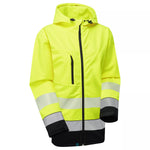 Supertouch Essentials Hi-Vis Eco Hooded Softshell Jacket - thumbnail 5