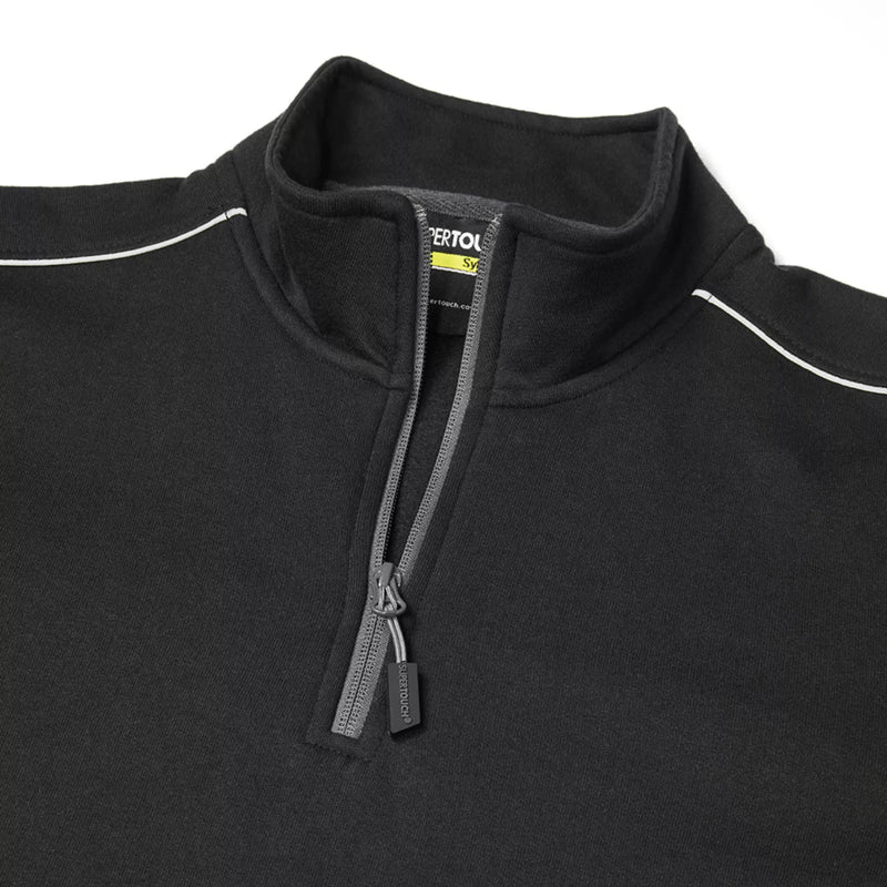 Supertouch System Women's Work Eco 1/4 Zip Sweat Top