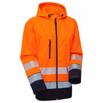 Supertouch Essentials Hi-Vis Eco Hooded Softshell Jacket
