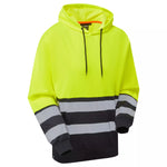 Supertouch Essentials Hi-Vis Eco CottonCool Hoodie - thumbnail 4