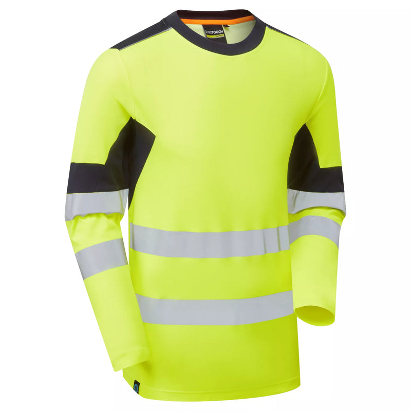 Supertouch System Hi-Vis Eco CottonCool Long Sleeve T-Shirt