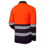Supertouch Essentials Hi-Vis Eco CoolAir Long Sleeve Polo - thumbnail 3