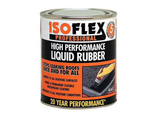 Ronseal Isoflex Liquid Rubber, Black