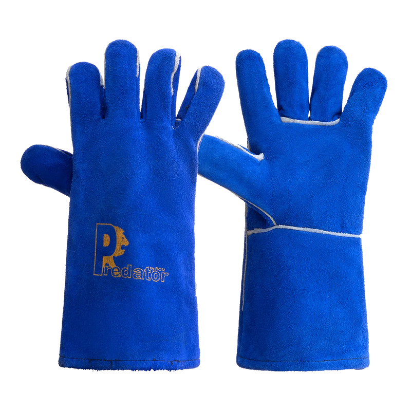 Welding Lightning Mig Gauntlet - Blue 10 pairs