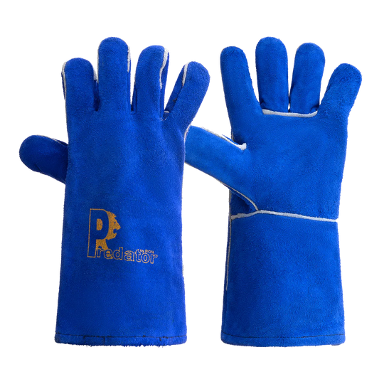 Welding Lightning Mig Gauntlet - Blue 10 pairs