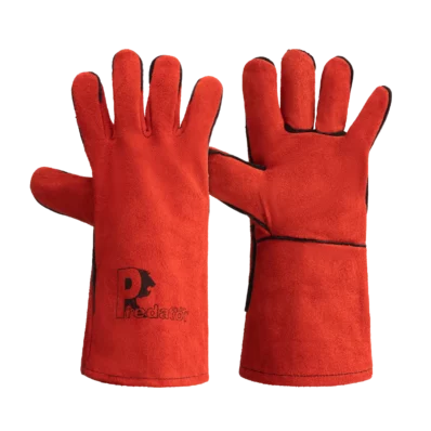 Welding Lightning Mig Gauntlet - Red 10 pairs